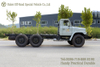 Six-wheel All-wheel-drive Pointy Cab Off-road Truck Chassis_Customizable Off-road Chassis Gray