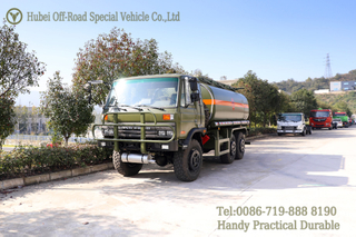 Six Wheel Drive EQ2102 Refueling Truck_Dongfeng Tip Oil Tanker Truck_Large Capacity Mobile Refueler