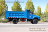 Dongfeng Pointed Cab Dump Truck_Blue Convertible Off-Road Truck Dump Truck