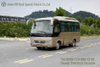 19 Seats Champagne Colored Country Bus Export_Dongfeng Four Wheel Drive Vehicle Export