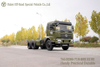 Dongfeng Six-wheeled Fuel Truck Chassis_6×4 Fuel Chassis_Semi-flat Cab