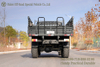 Dongfeng Black 6×6 Flathead One And A Half Rows Cab Cargo Truck_Convertible Cargo Truck with Brake Cooling