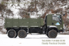 Dongfeng Classic 6WD EQ2082 Flatbed Truck_6×6 Army Green Heavy Duty Cargo Off-Road Trucks
