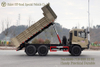 6x6 Off-Road Flat-Front Cab Low-Bed Dump Truck_Six-Wheel Drive Heavy-Duty Dump Truck Export Version