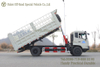 Dongfeng 4x2 White Flathead Cab Grid Stake Dump Truck Export