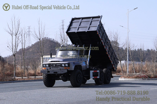 Dongfeng 6 Wheel Drive Tip-Top Off-Road Dump Truck_Customizable Off-road Dump Trucks for Export