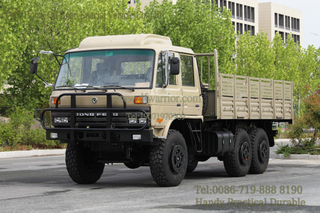 Dongfeng EQ2102N Double -row Cab Truck_Six-wheel Drive Offroad Truck with Overhead Air Conditioning