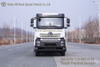500hp 8X4 Flatbed Trailer Four-axle Truck_Four-axle Flatbed Truck_Hydraulic Ladder Flatbed Truck