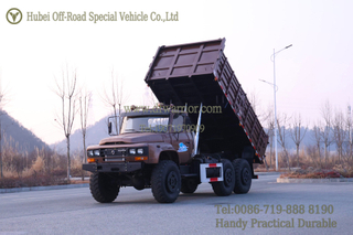 Dongfeng 6x6 Tip-Top Off-Road Dump Truck_Customizable Off-road Dump Trucks for Export