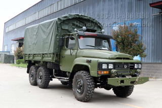 Dongfeng EQ2082 Dual Glass Cab_ Classic Off -road Military Vehicle_ Six Wheel Drive Off -road Special Vehicle
