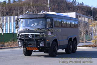 Dongfeng 6WD 27-Seater Off-Road Coach_Mine Shuttle Bus_Desert Tourist Transport Vehicle