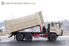 Dump Trucks with Raised Panel Cargo Box_All-wheel Drive 6×6 Dump Truck with Crash Bar