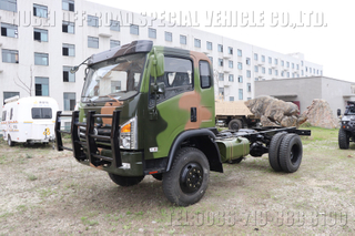 Four wheel driveflat headOff-Road Truck Chassis_DongfengD912flat headTruck Chassis_Off-Road Military Vehicle Chassis Modified Direct Sales