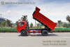 Four Wheel Drive Red Dump Truck Offer_4×4 Dump Truck Customized