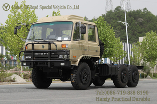 EQ2102N 6WD Flathead Off-Road Truck Chassis_Can Be Modified Double Rows Cab Truck for Export