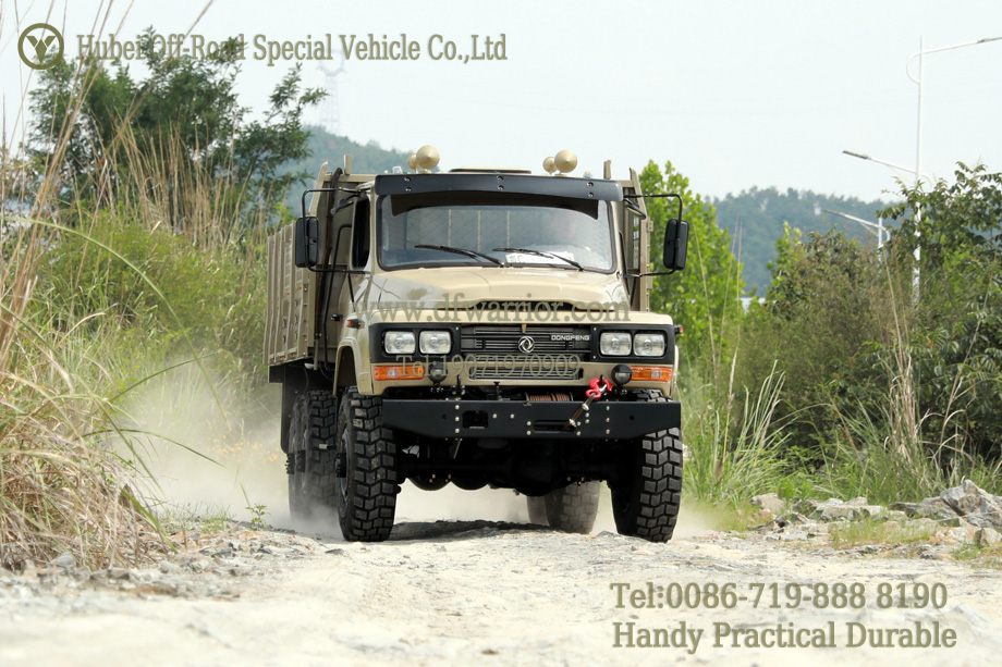 6WD EQ2082 Cross-country Truck Road Test Display