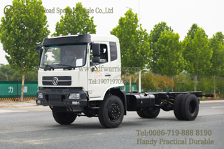 4WD Flat Cab Rear Dual Tire Design Class II Chassis_Modifiable And Customizable Off-road Chassis