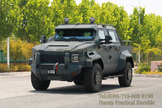 4WD Automatic Armored Car_4WD Protected Pickup Armored Car