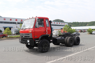 Four wheel drivePlatoon 153 off-road dump truck chassis_ 6X4DongfengRed Cyclone_DongfengDump off-road truck chassis