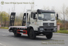 4x2 Flatbed Excavator Truck_Flatbed Trailer_Hydraulic Ladder Climbing Truck