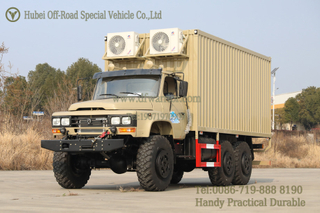 Dongfeng 6WD EQ2100 Van with Air Conditioner in The Cargo Box