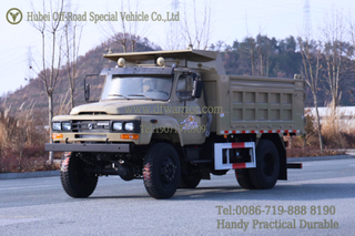 Dongfeng EQ1093 4WD Dump Truck_4×4 Pointed Cab Cargo Truck