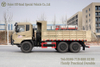 6x6 Off-Road Flat-Front Cab Low-Bed Dump Truck_6WD Heavy-Duty Dump Truck Export Version
