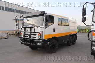 6×6flat head Off-Road Engineering Vehicle_10-seat Rescue and Disaster Relief Vehicle_3m³ Fuel Truck