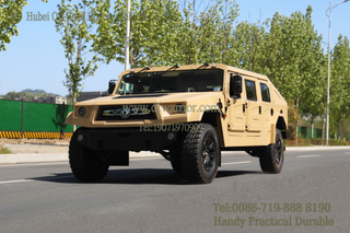Desert Yellow Dongfeng M50_Mengshi Convertible 4WD Pickup Truck_Dongfeng Double Rows 4WD Off-road Pickup 