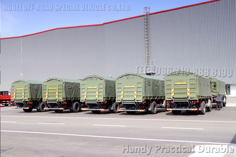 DongfengDF1180Four wheel driveHydraulic tail lift truck_4×4 off-road truck_hydraulic tail lift truck