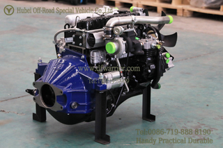 Yunnei 4102QBZL Four-cylinder Inline Engine 116HP Engine