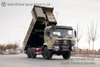 6x6 Off-Road Flat-Front Cab Low-Bed Dump Truck_Six-Wheel Drive Heavy-Duty Dump Truck Export Version