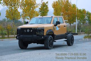 MS600 Dongfeng Mengshi Civilian Edition_Double Cab Automatic Transmission Off-Road Truck Chassis