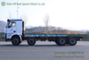 8X4 Flatbed Trailer 500-horsepower Four-axle Chassis_Hydraulic Ladder Flatbed Truck