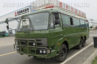 DongfengSix wheel driveOff-road bus_6×6 off-road bus_24-30 seats forest fire bus