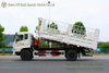 White 4×2 210hp Flap-sided Dump Truck_Grain And Log Transport Dump Truck Export Version