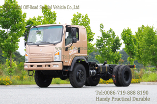 Rose Gold 4WD Light-Duty Truck Chassis _170-horsepower Off-road Chassis_Chassis Customization Manufacturer