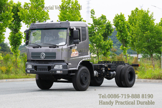 Dongfeng 4×2 Special-Purpose Chassis_210 HP Modifiable Dump Ttruck Chassis for Export