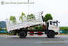White 4×2 210hp Flap-sided Dump Truck_Grain And Log Transport Dump Truck Export Version