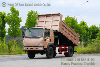Dongfeng 4 Wheel Drive Light-Duty Dump Truck _Customizable Export Version of 3-ton Dump Truck