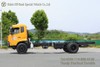 Yellow 4x2 260-horsepower Chassis_Dongfeng Off-road Chassis_Custom Chassis for Export