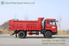 Flat-nose 4x2 Dual-Rear-Tire Dump Truck_210-HP Red Off-Road Dump Truck