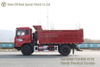 Flat-nose 4x2 Dual-Rear-Tire Dump Truck_210-HP Red Off-Road Dump Truck