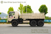 Dongfeng Flathead 6x6 Off-road Cargo Truck _Dongfeng EQ2082 All-wheel Drive Mountain Truck for Export