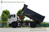 210-HP Off-Road Dump Truck_Flat-nose Cab with A Sleeper Berth 4x2 Dual-Rear-Tire Dump Truck