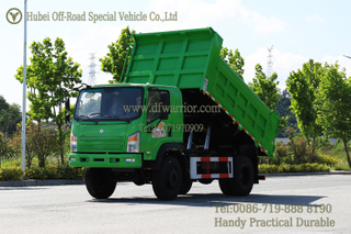 Customizable Export Version of 3-ton Dump Truck_ Dongfeng 4x4 Light-Duty Dump Truck 